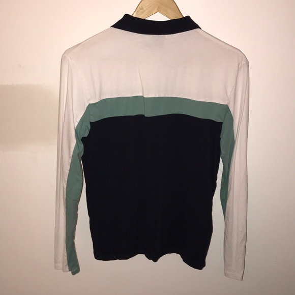 ASOS Long Sleeved Polo Shirt - Picture 2 of 3